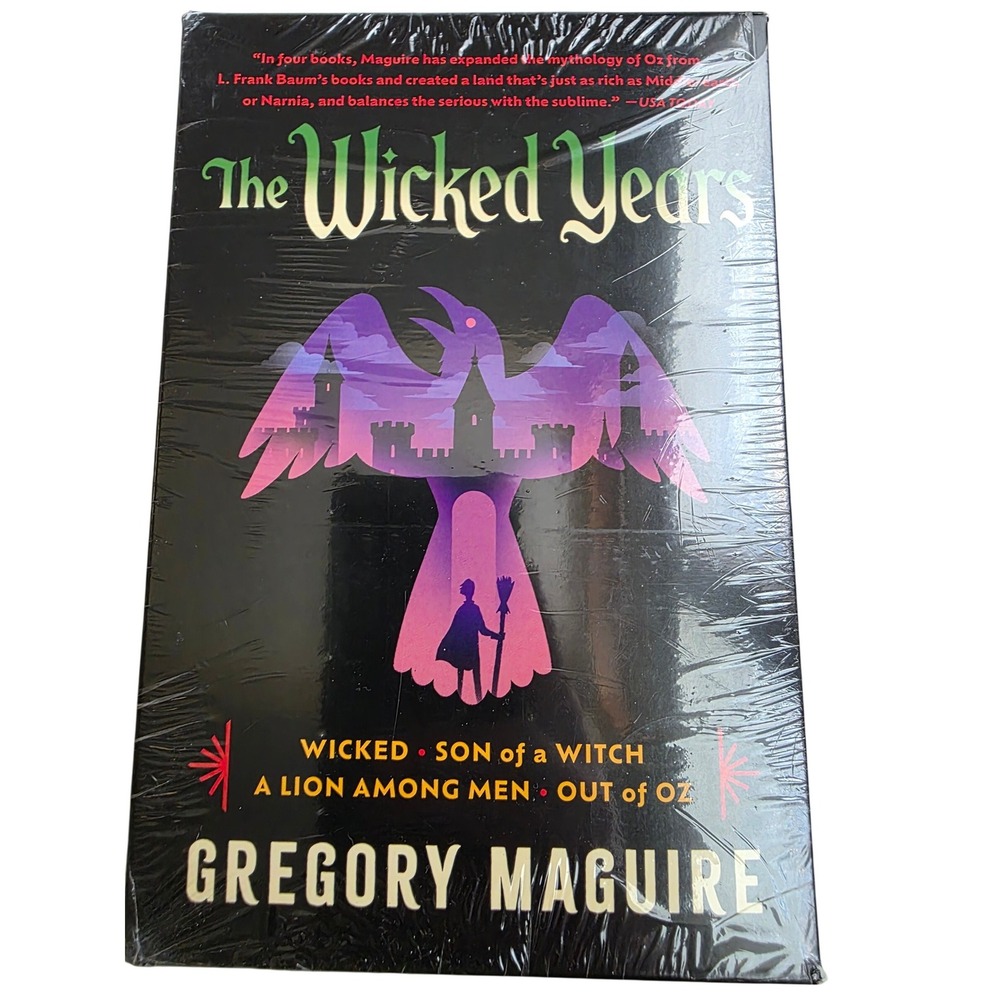 Gregory Maguire The Wicked Years 4-Book Box Set Complete‎ Series New Sealed